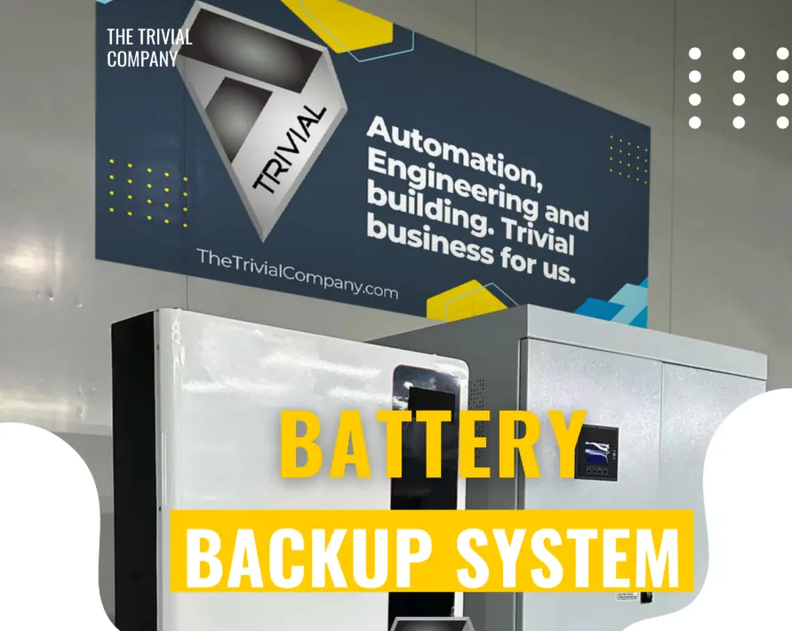 Trivial battery backup equipment