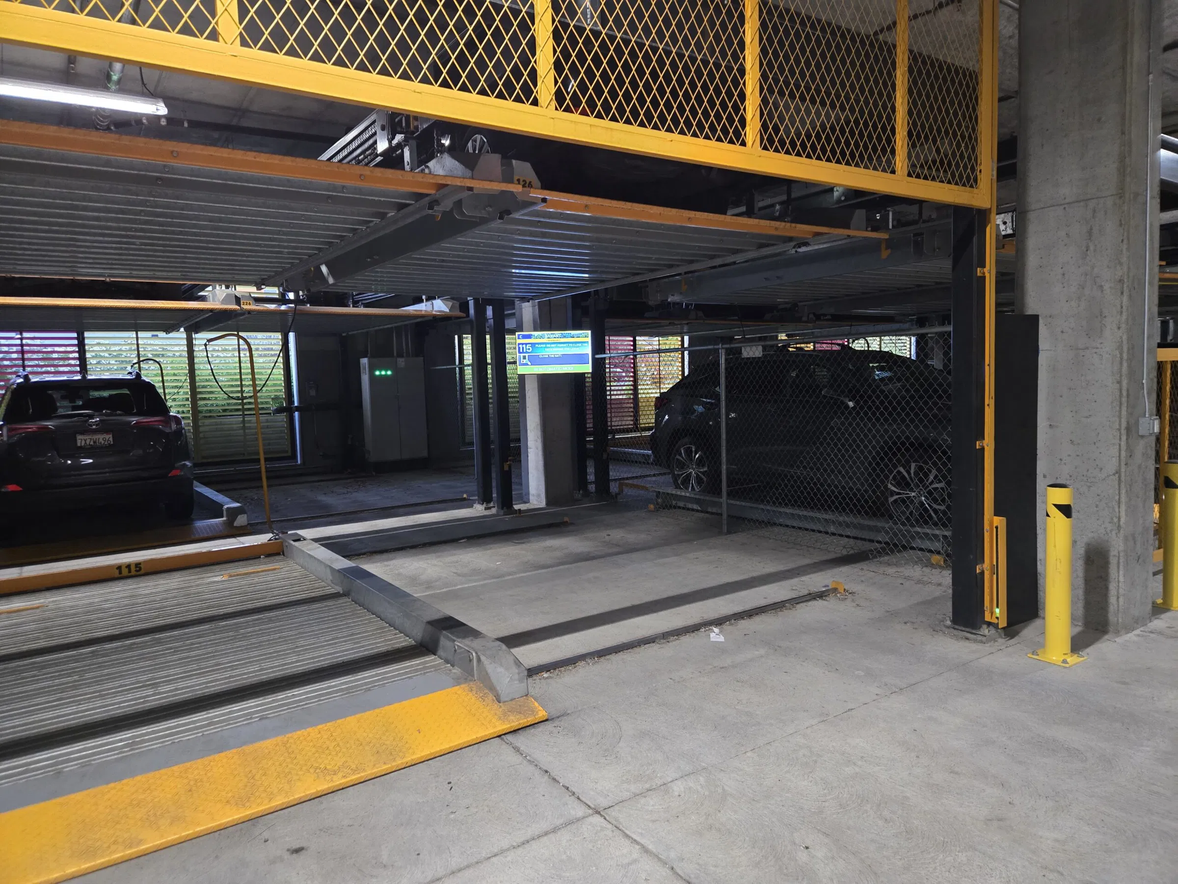 Additional parking bay view